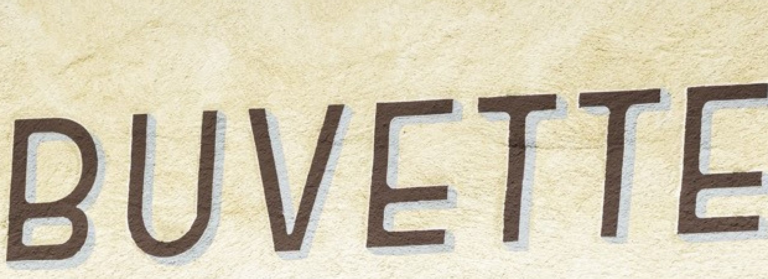 Beschriftung veredelt